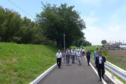 羽束師橋関連道路開通