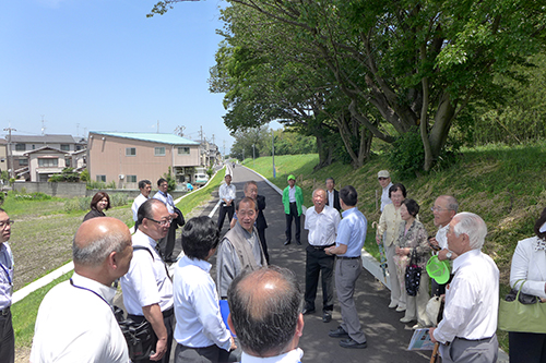 羽束師橋関連道路開通
