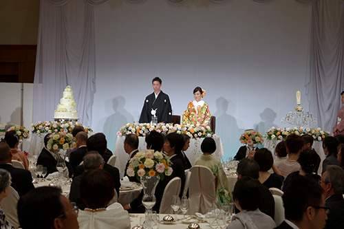 橋元 教明さん結婚披露宴