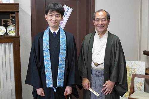 若き新門主　浄土真宗本願寺派　大谷 光淳 門主と懇談しました