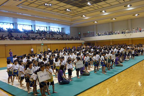 礼節を重んじる心を育む　わんぱく相撲京都大会