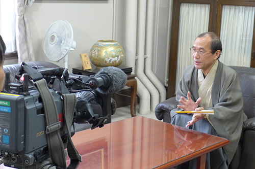 関西テレビ取材　京都の景観を創る！屋外広告物是正の取組