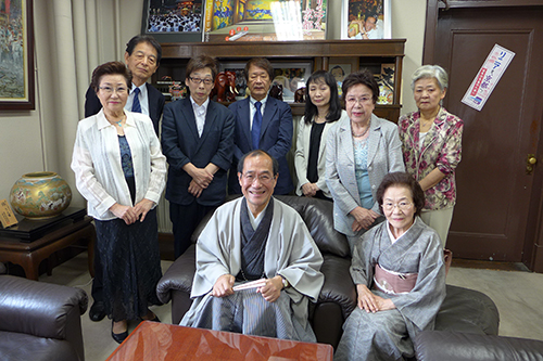 京都府美容業生活衛生同業組合の皆さんがお越しくださいました