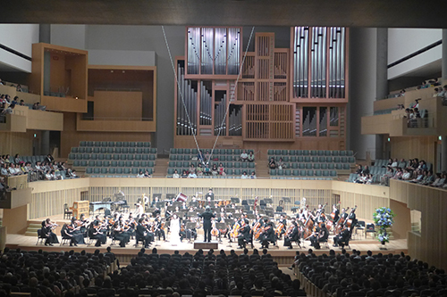 京都商工会議所女性会　七夕チャリティコンサート　京響の演奏は感動的でした