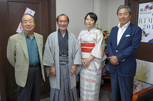 抹茶団子さんも駆けつけていただきました