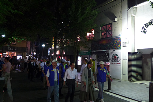 安心・安全なまちづくりを推進　木屋町スーパークリーン作戦