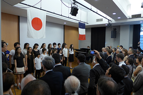 国際交流を深めます　パリ祭レセプション