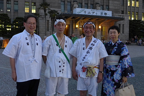 氏子の皆さんの熱い情熱と心意気を実感　祇園祭 神幸祭