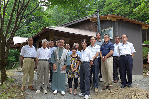 嵯峨鳥居本から水尾を通って宕陰へ　宕陰学区の皆さんとおむすびミーティング