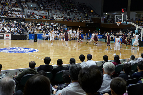 スポーツによる国際交流　男子日本代表×スプリングフィールド大学　国際親善試合