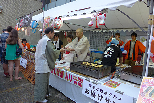 後祭山鉾町と各エコ屋台村を回りました