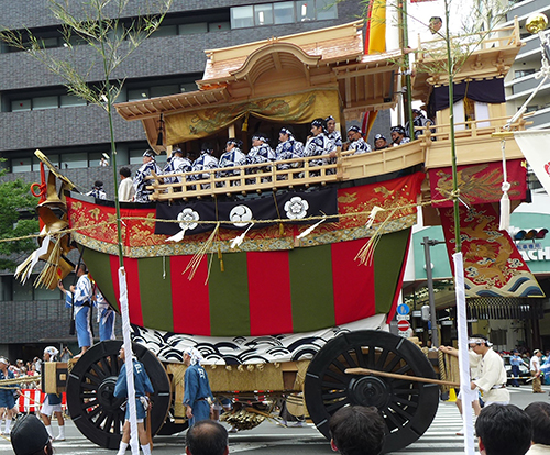 祇園祭・後祭　山鉾巡行　感激しました　奉行役としてくじ改め