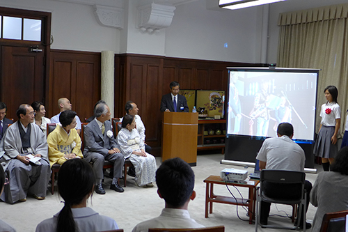 伝統や文化を未来へ継承するために　ジュニア京都観光大使 感謝状贈呈式・任命式
