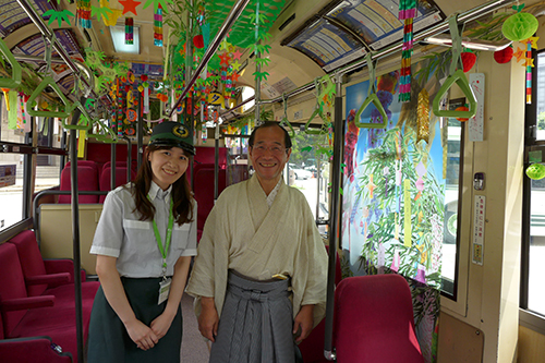 夏のお出かけは市バス・地下鉄で！　「京の七夕ハッピーバス」と「京の七夕列車」が運行！！