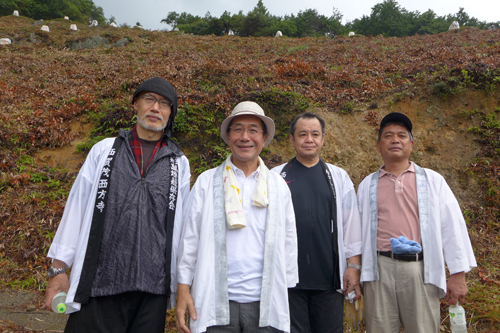 先祖を敬い子孫に思いを馳せる　京都五山送り火　準備をお手伝い