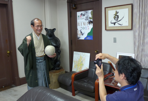 ラグビーワールドカップ２０１９を西京極で！　招致推進ホームページを作製