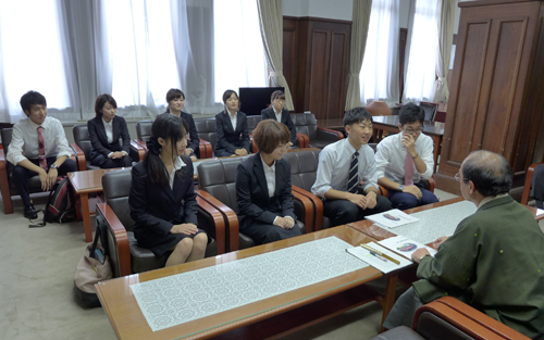第１２回京都学生祭典実行委員会の皆さんとおむすびミーティング