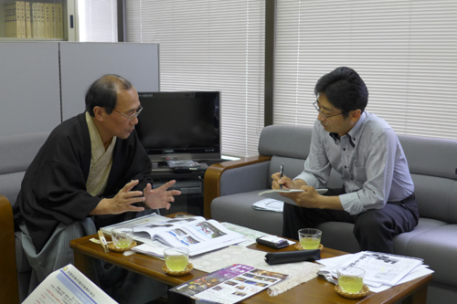 世界一の観光都市となった京都に雑誌社等が注目　京都の観光政策　３社から取材を受けました