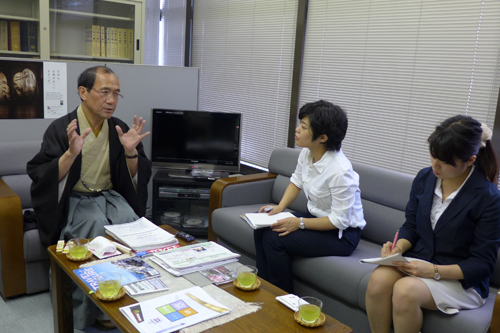 世界一の観光都市となった京都に雑誌社等が注目　京都の観光政策　３社から取材を受けました