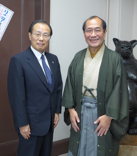 京都地方裁判所　小久保所長がご来庁