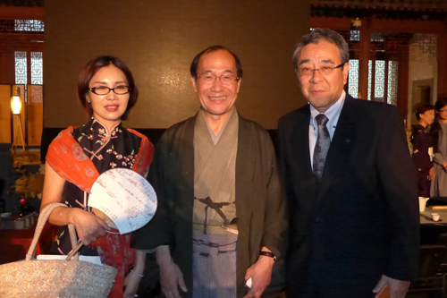 承香堂 蘆さんに世界遺産西湖での中秋茶会を開催いただきました