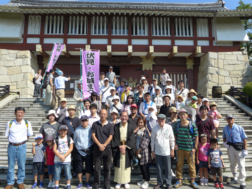 感激しました！　伏見区民手作りの伏見桃山城　お城まつり
