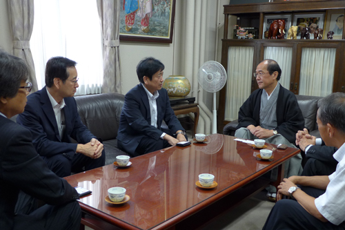 ＵＲ都市再生機構　伊藤西日本支社長がお越しくださいました