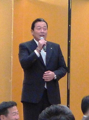 優勝を祈念　佐川印刷株式会社サッカー部・野球部国体出場壮行会