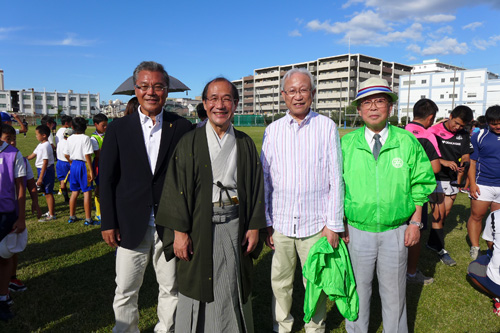 将来のラガーマン　小学生タグラグビー選手権大会 ４００名の熱戦が繰り広げられました