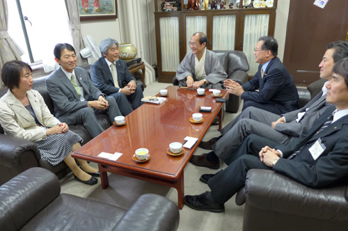 山極 寿一 京都大学総長がお越しくださいました