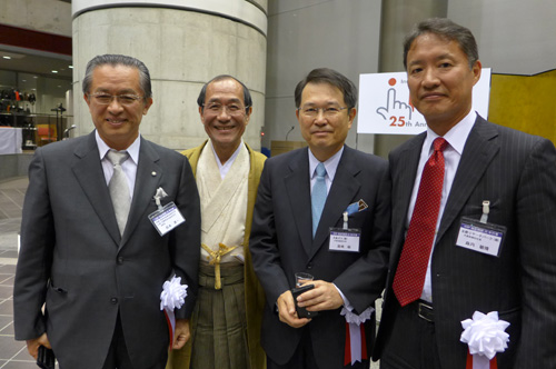 ものづくりの拠点　３４０社・４０００人が勤務　京都リサーチパーク開設２５周年交流会