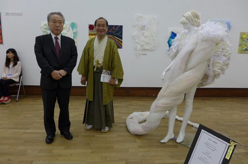 京都の文化芸術を担う若き芸術家の力作　銅駝美術高校作品展　感動しました