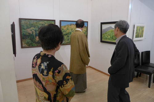 市立芸大名誉教授　山添 耕治 先生 油彩展