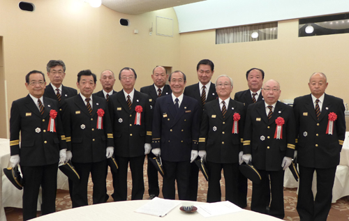 消防団員の皆さんに感謝の気持ちを込めて　京都市消防団表彰・消防団協力事業所表示証交付・自主防災会等の避難所開設に感謝しました