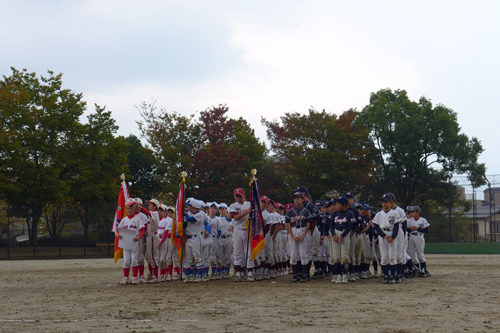 子どもたちの清々しい笑顔が印象的　宝ケ池少年野球交流大会 表彰式