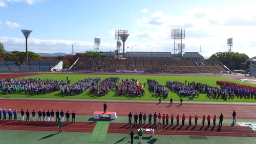 スポーツを楽しむ祭典　市民スポーツフェスティバル開会