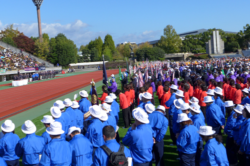 スポーツを楽しむ祭典　市民スポーツフェスティバル開会