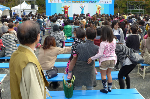 子どもからお年寄りまで大賑わい　みんなのスポーツフェスタ