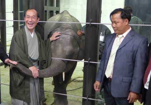 公開は来年３月！　ゾウ繁殖プロジェクトの成功を誓う！