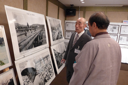 鴨川を美しくする会５０周年記念展示会