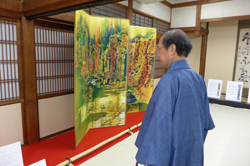 伝統技術の素晴らしさを実感　鳥羽 美花　特別展オープニング