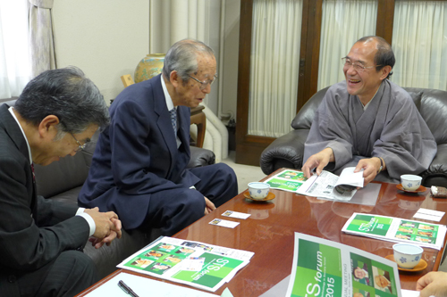 世界最大級　科学技術のダボス会議　ＳＴＳフォーラム　尾身理事長と懇談