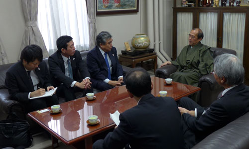 オリンピック組織委員会 布村 幸彦 副事務総長がお越しくださいました