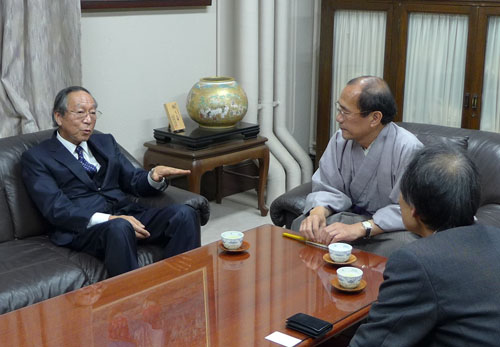 久山 元 公安委員会委員がお越しくださいました