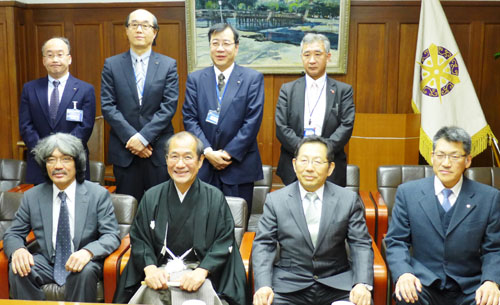 各団体のリーダーの皆さんと新年のご挨拶・懇談　共々に未来のため全力を尽くします