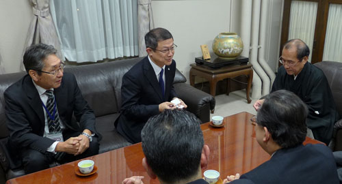 各団体のリーダーの皆さんと新年のご挨拶・懇談　共々に未来のため全力を尽くします