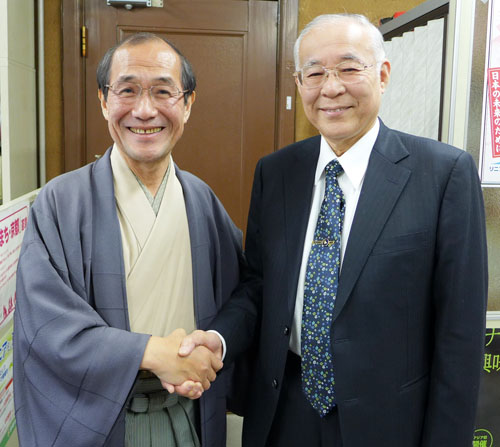 光華女子大学　阿部理事長がお越しくださいました