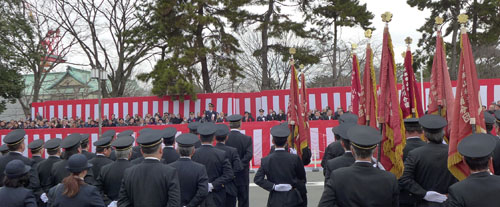 日本一の防災都市・京都　消防出初式