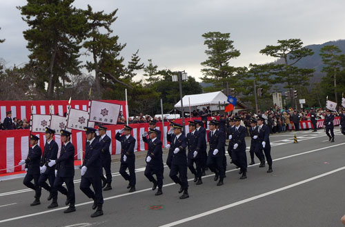 日本一の防災都市・京都　消防出初式