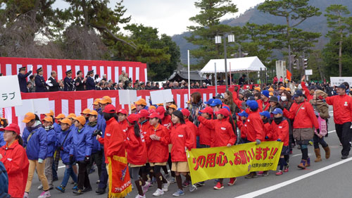 日本一の防災都市・京都　消防出初式